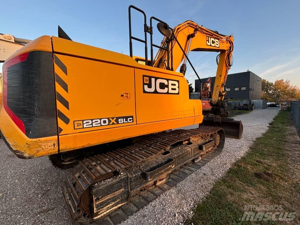 JCB 220 Pásové rýpadlá