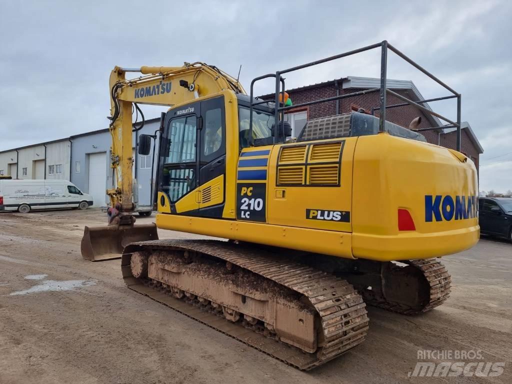 Komatsu PC 210 LC-10 Pásové rýpadlá