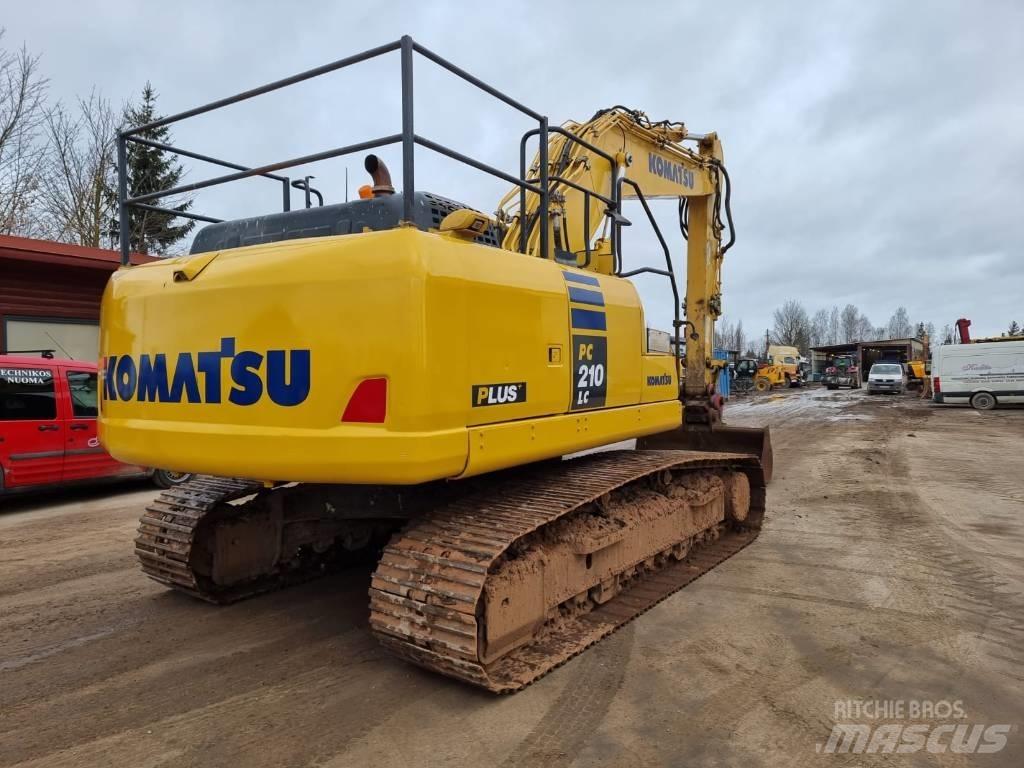 Komatsu PC 210 LC-10 Pásové rýpadlá