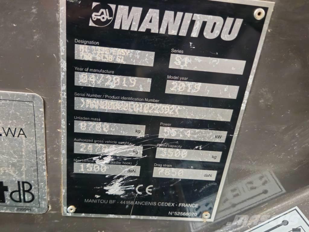 Manitou MT 1335 Teleskopické manipulátory