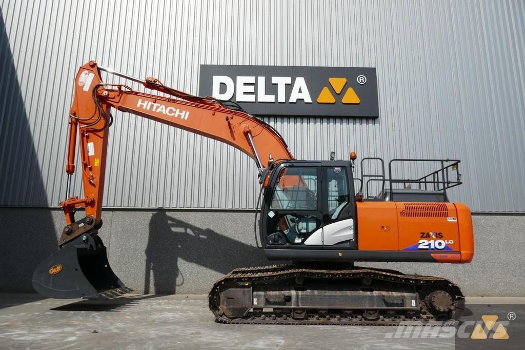 Hitachi ZX210LC-6 Pásové rýpadlá