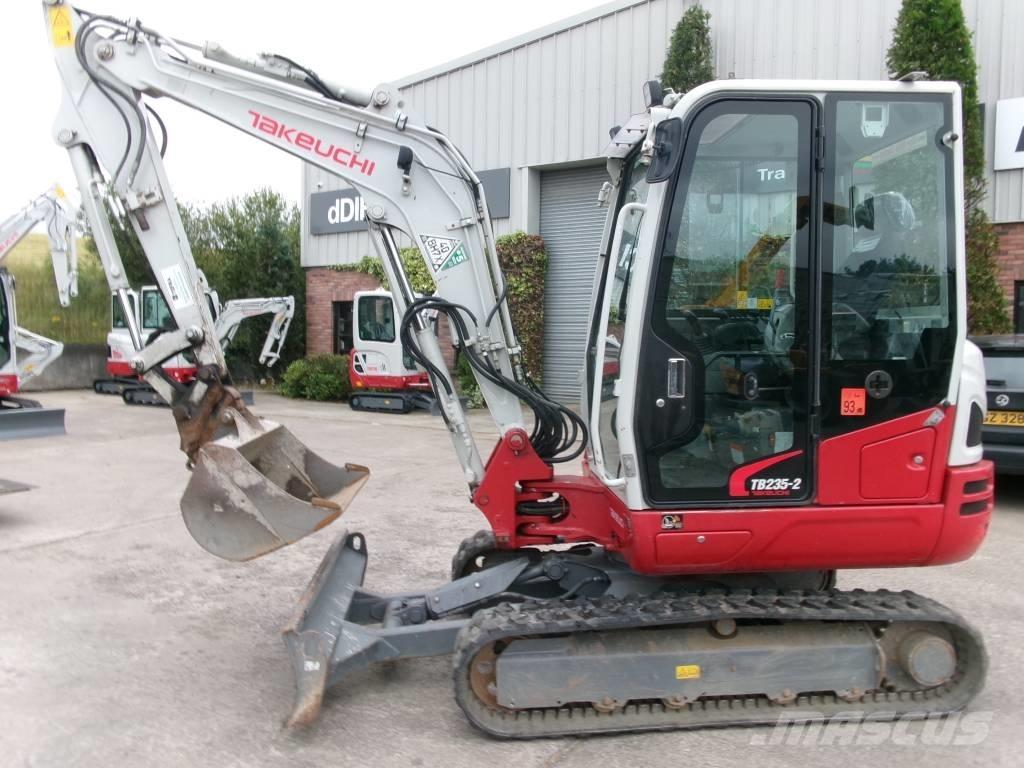 Takeuchi TB235-2 Mini rýpadlá < 7t