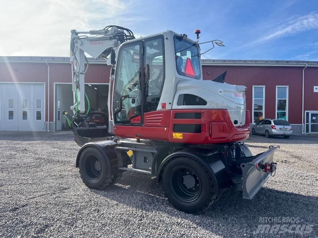 Takeuchi TB 395 W Kolesové rýpadlá