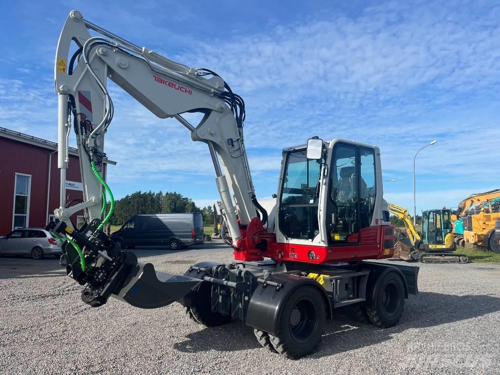 Takeuchi TB 395 W Kolesové rýpadlá