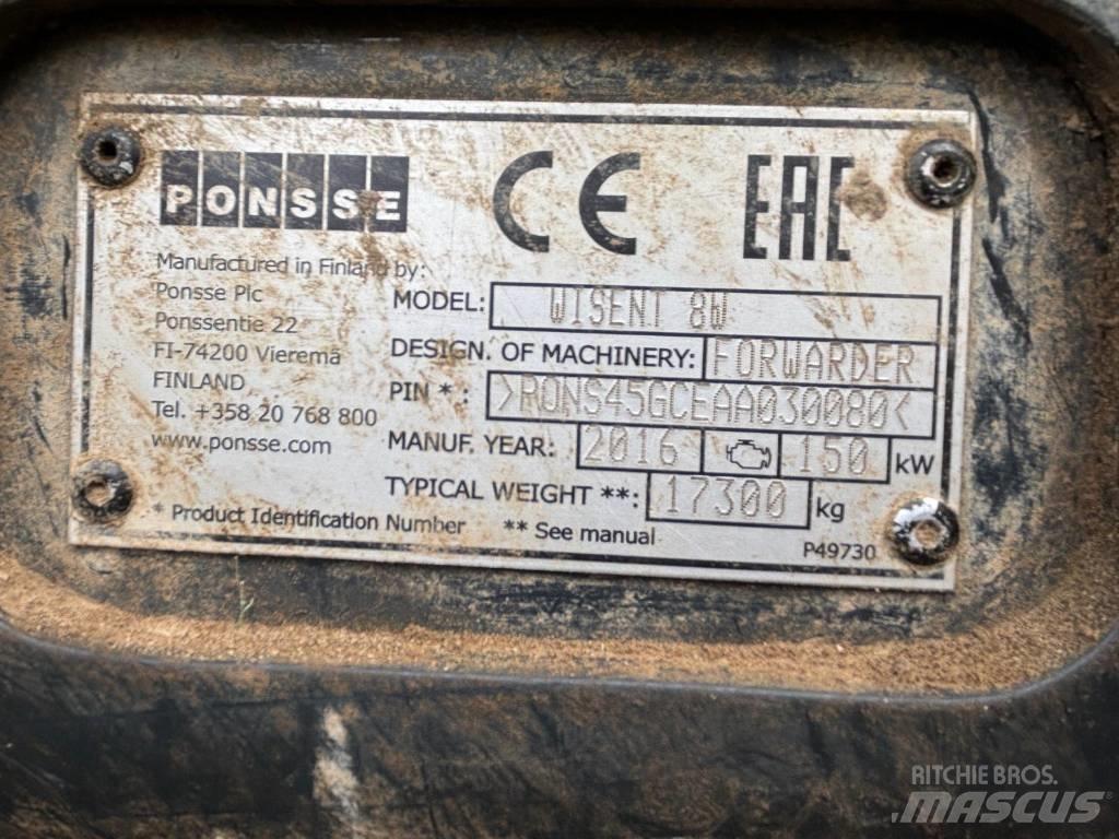 Ponsse Wisent Lesné traktory