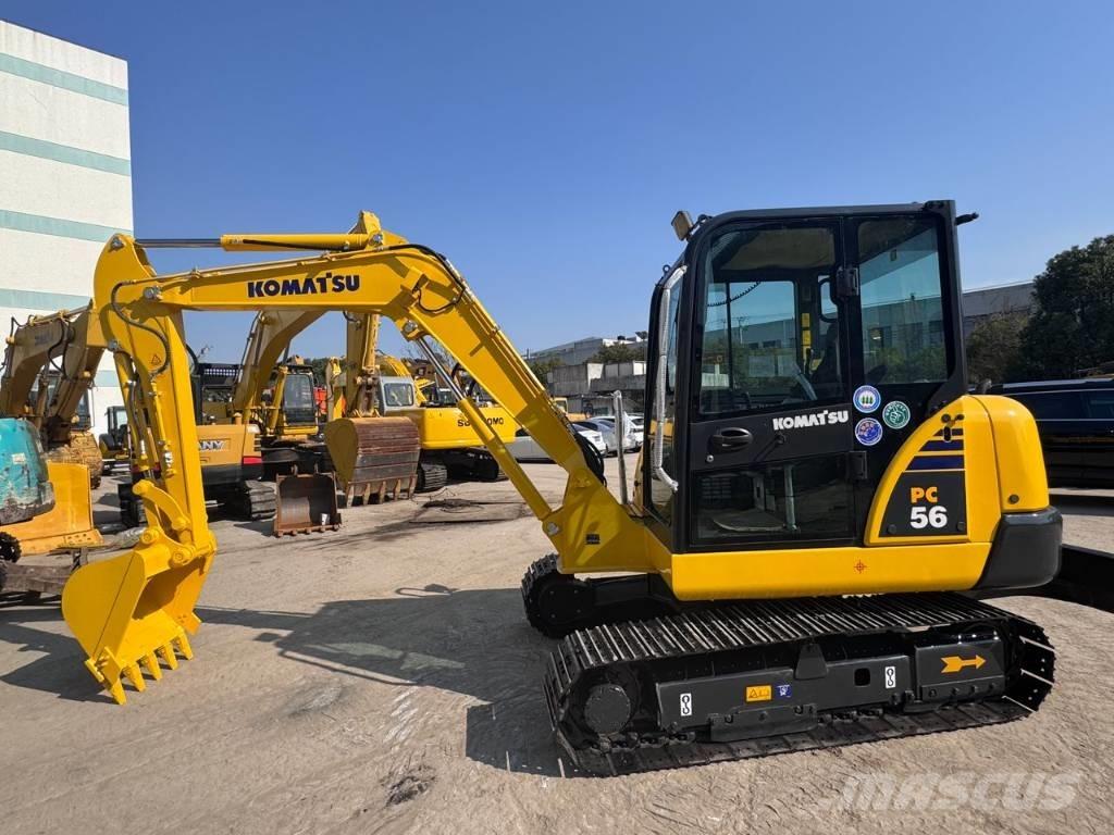 Komatsu PC 56 Pásové rýpadlá