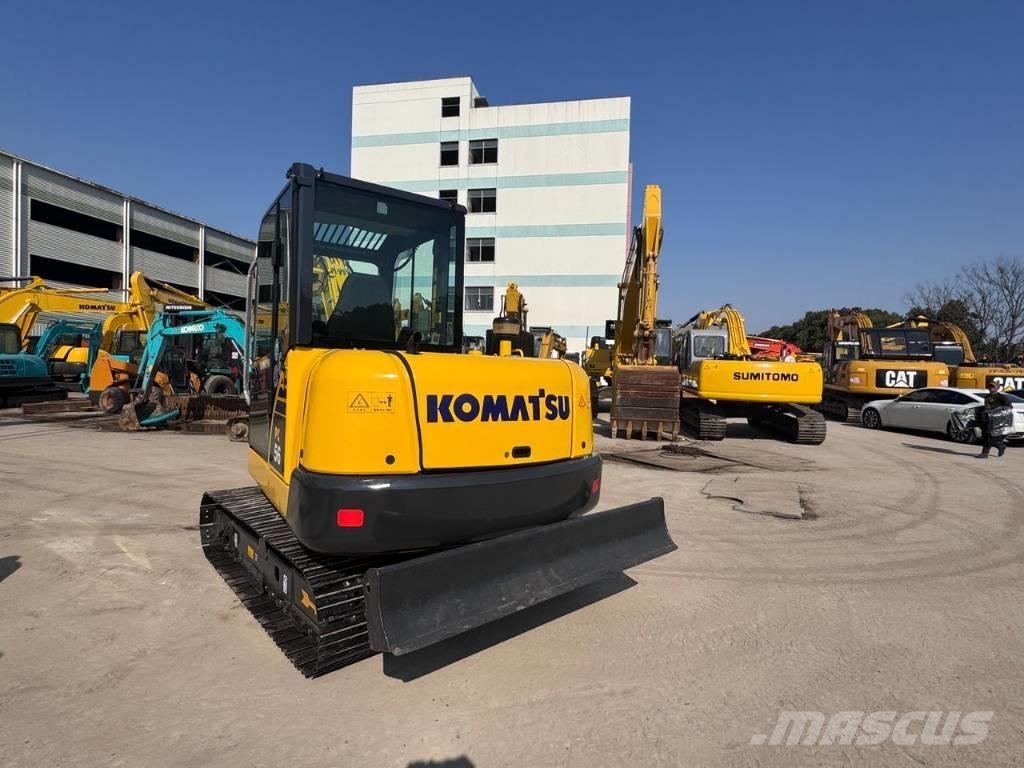 Komatsu PC 56 Pásové rýpadlá