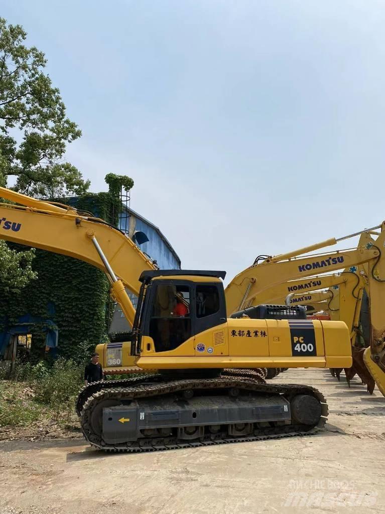 Komatsu PC 400 Pásové rýpadlá