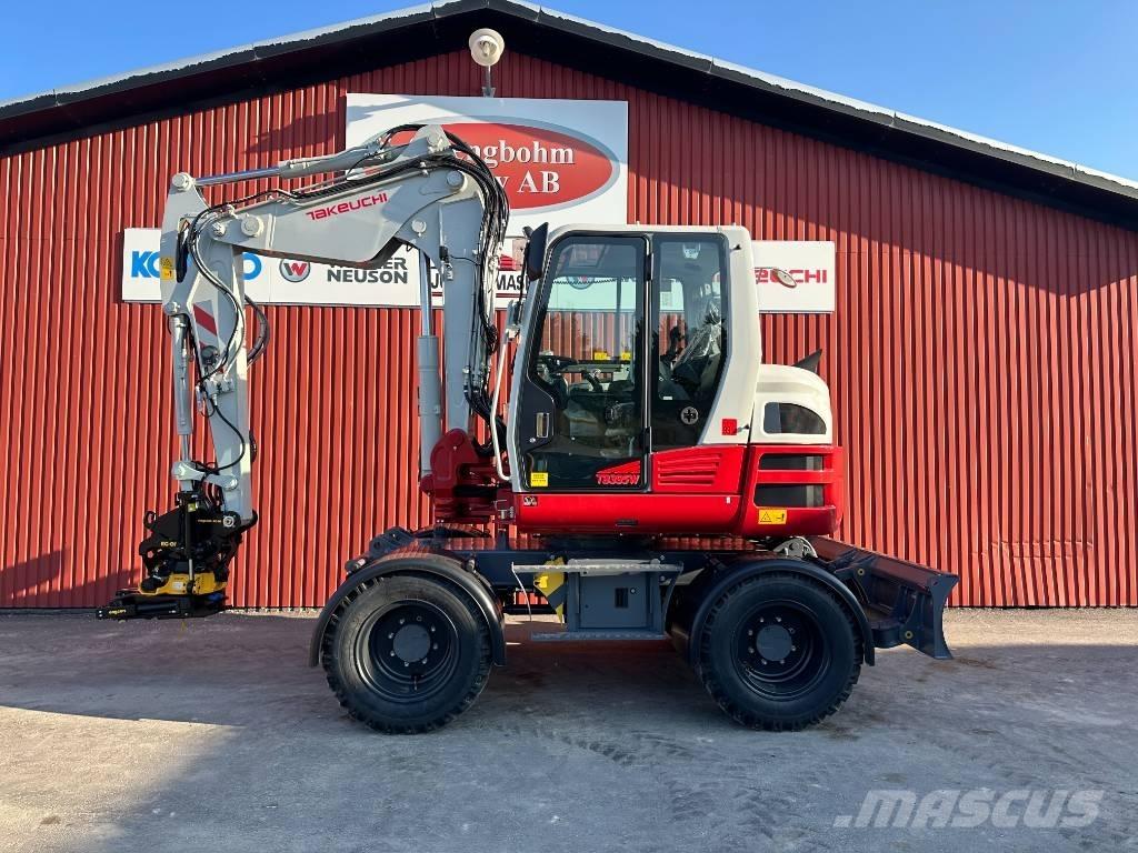 Takeuchi TB 395 W Kolesové rýpadlá