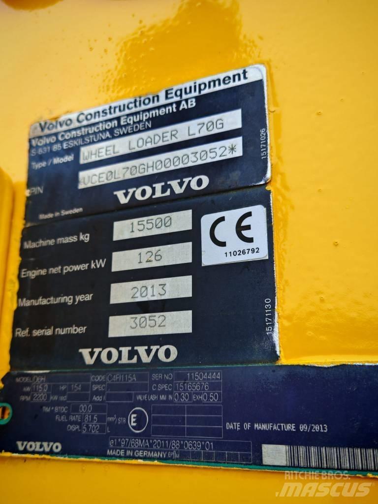 Volvo L 70 G Kolesové nakladače