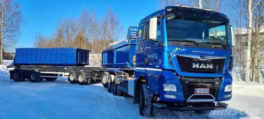 MAN TGX 35.580 Sklápače
