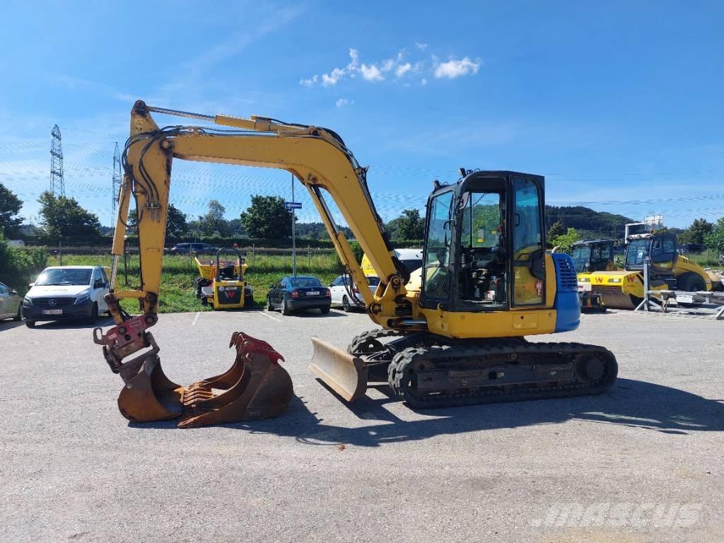 Komatsu PC 80 MR-5 Pásové rýpadlá