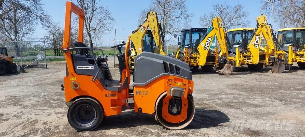 Hamm HD 12 VT Kombinované valce