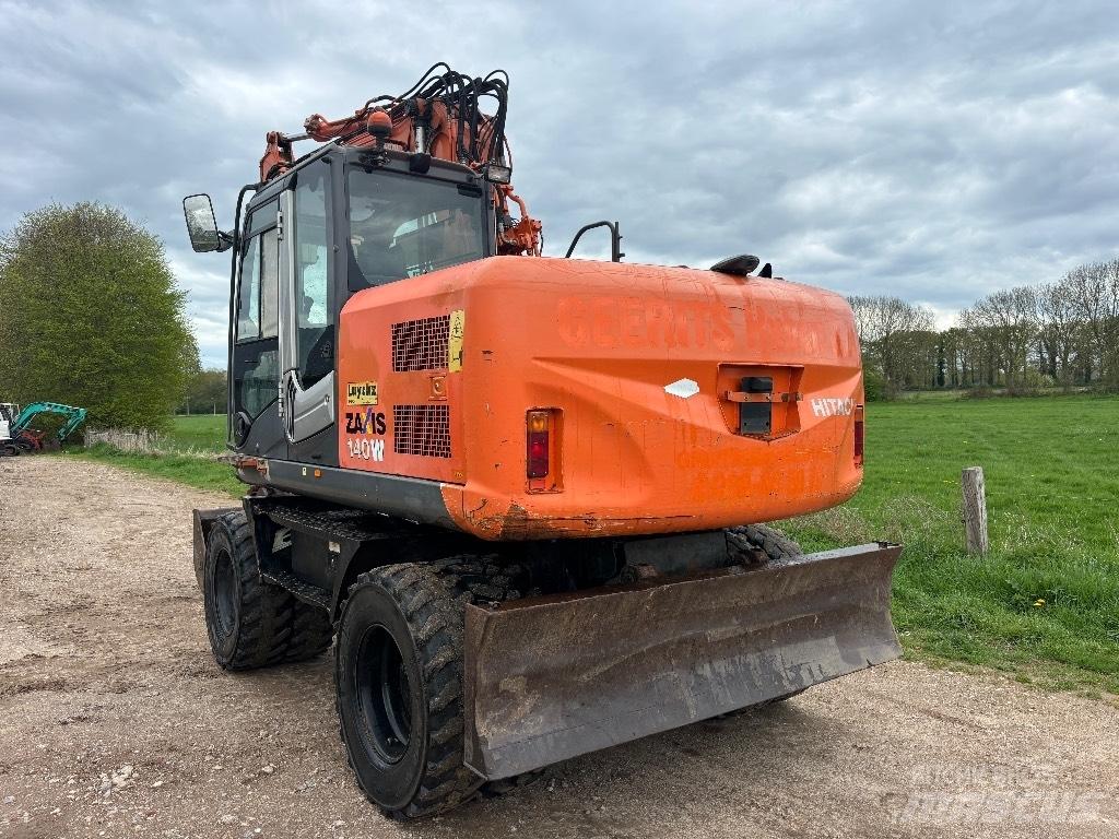 Hitachi ZX 140 W T-3 Kolesové rýpadlá