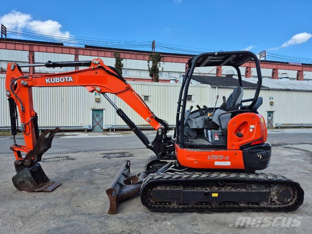 Kubota U 55-4 Mini rýpadlá < 7t
