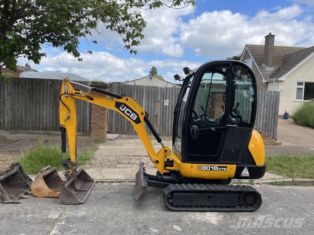 JCB 8018 CTS Mini rýpadlá < 7t