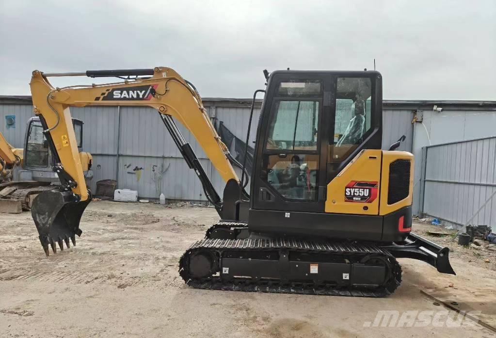 Sany SY 55 Pásové rýpadlá