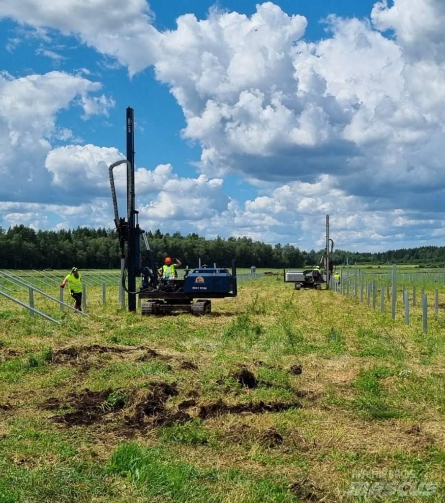 HWH Ramming Machine Pilierovej žeriav