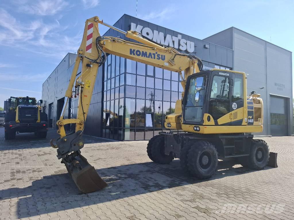 Komatsu PW 148-11 Kolesové rýpadlá