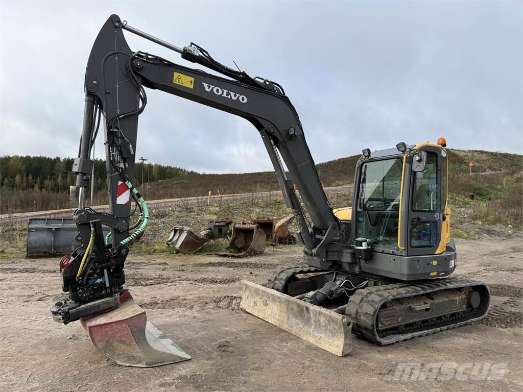 Volvo ECR88 D Midi rýpadlá 7 t - 12 t