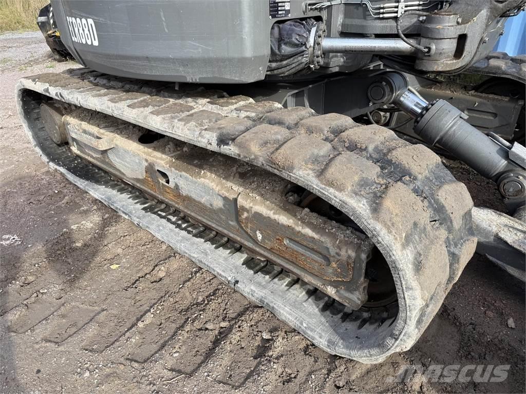 Volvo ECR88 D Midi rýpadlá 7 t - 12 t