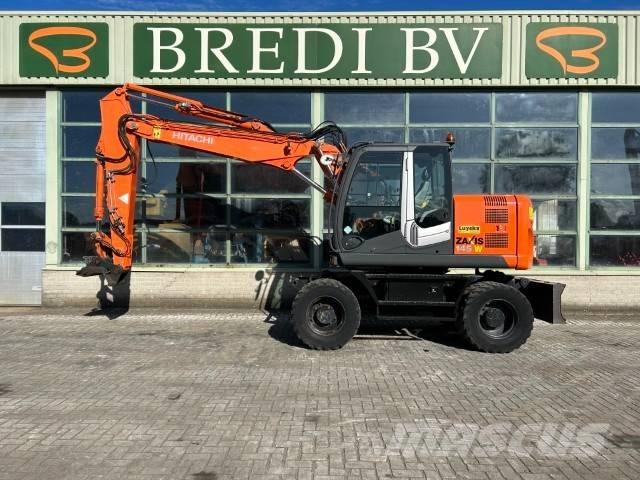 Hitachi ZX 145 W-3 Kolesové rýpadlá
