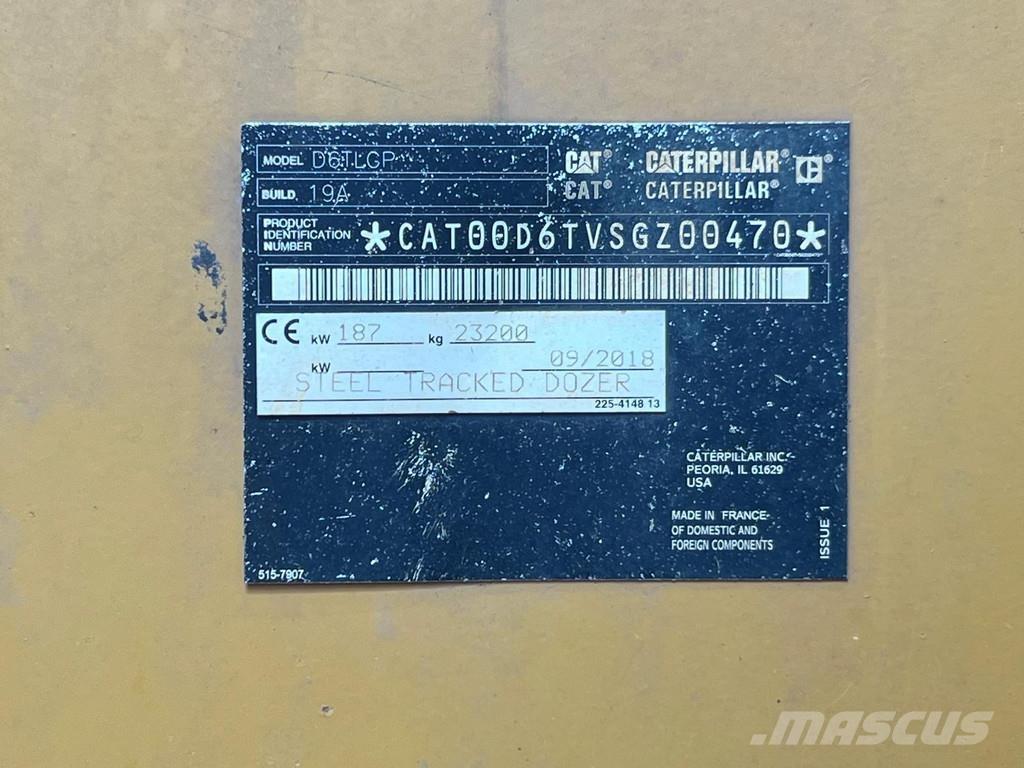 CAT D6T LGP Pásové dozéry