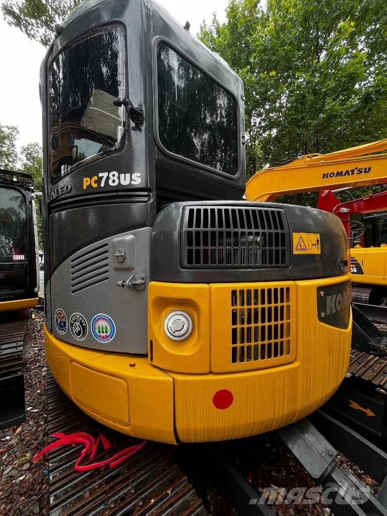 Komatsu PC 78 US Midi rýpadlá 7 t - 12 t
