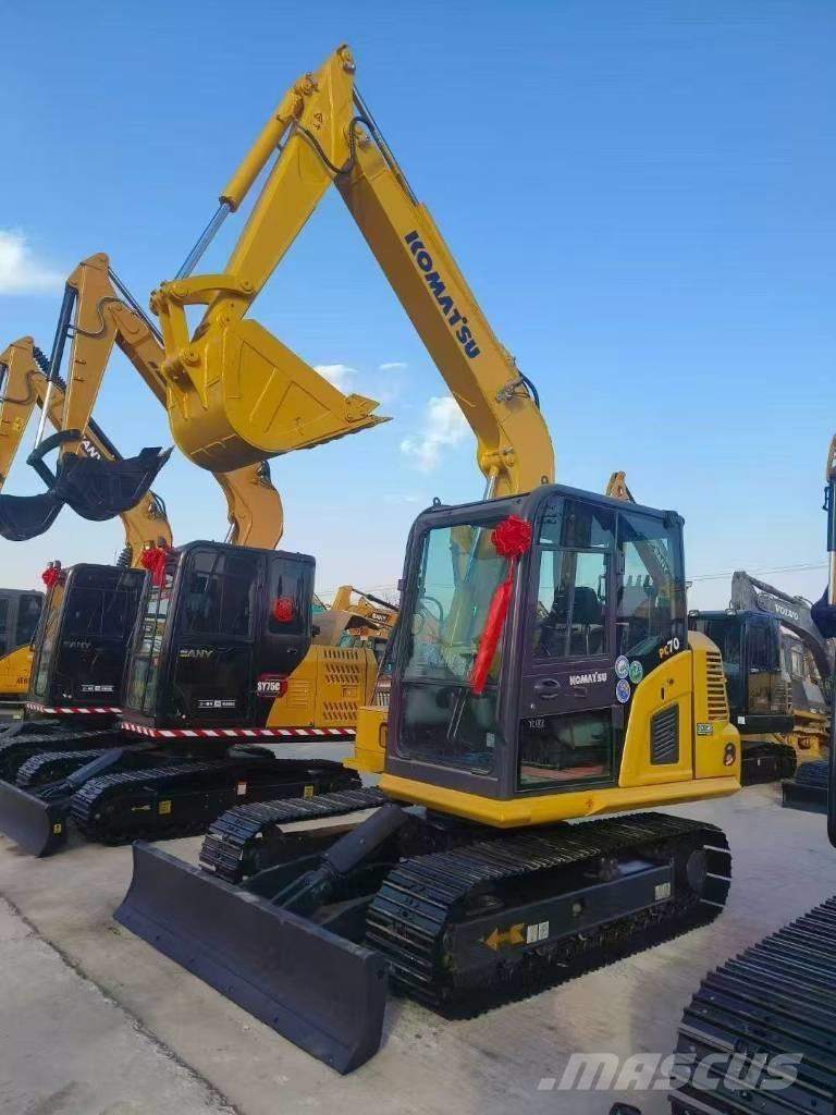 Komatsu 70 Pásové rýpadlá