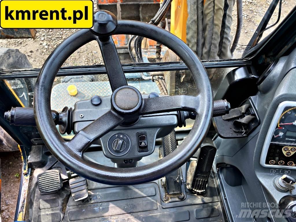 Hyundai Robex 55-9 A Kolesové rýpadlá