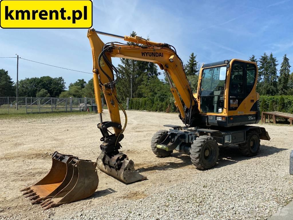 Hyundai Robex 55-9 A Kolesové rýpadlá