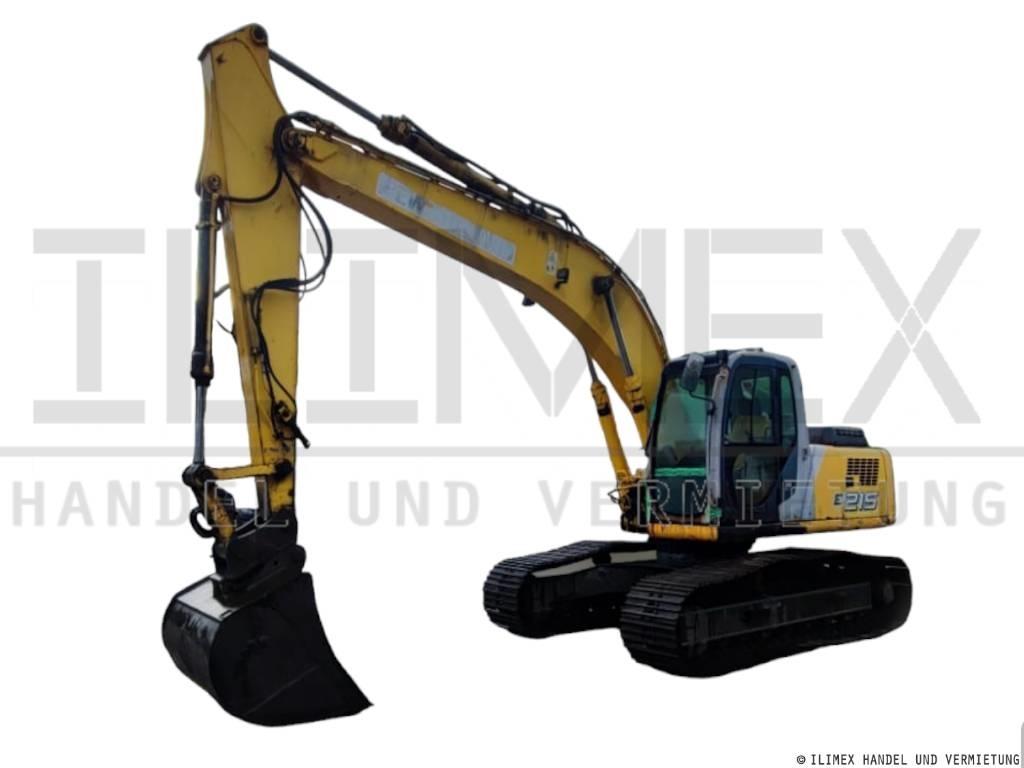 New Holland E 215 LC Pásové rýpadlá
