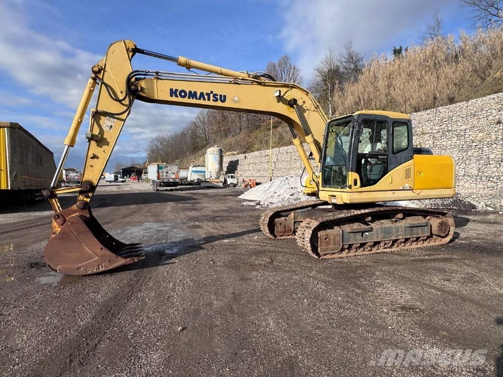 Komatsu PC 160 LC-7K Pásové rýpadlá