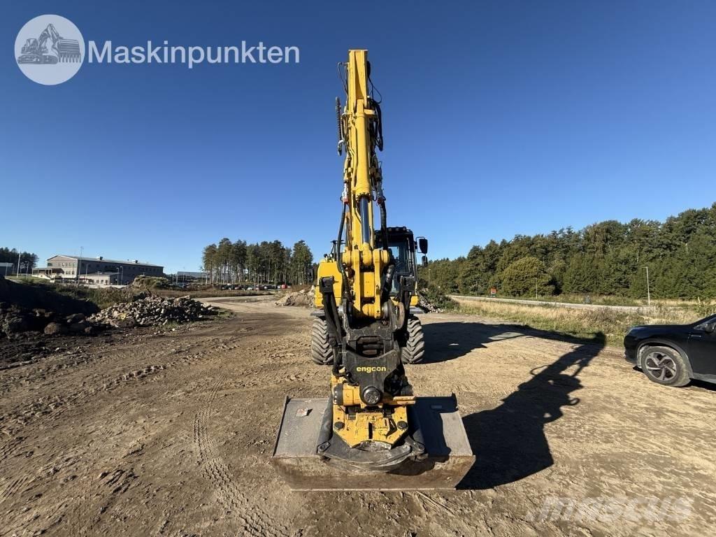 Komatsu PW 160 Kolesové rýpadlá