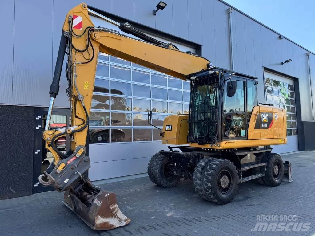 CAT M318F Kolesové rýpadlá