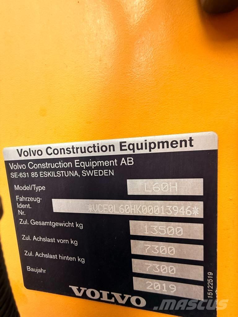 Volvo L 60 H Kolesové nakladače
