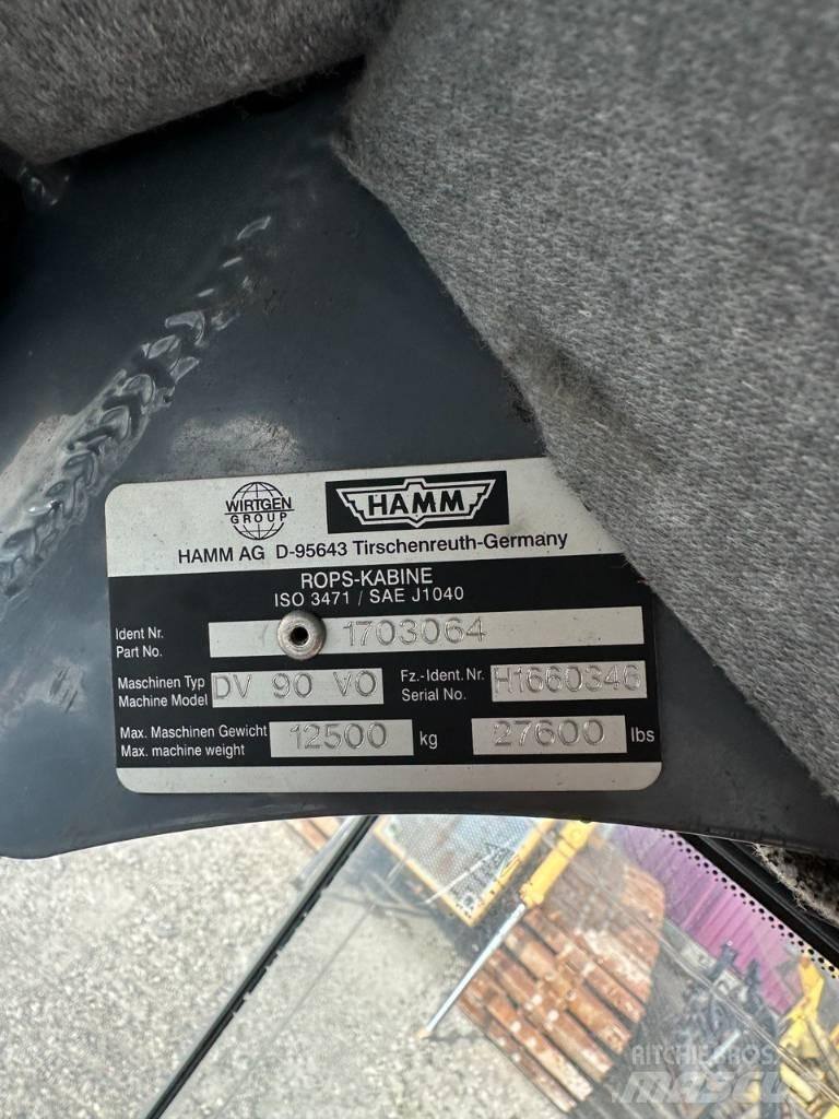 Hamm DV 90 VO Tandemové valce