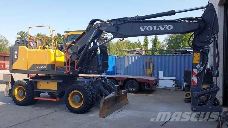 Volvo EW 160 E Kolesové rýpadlá