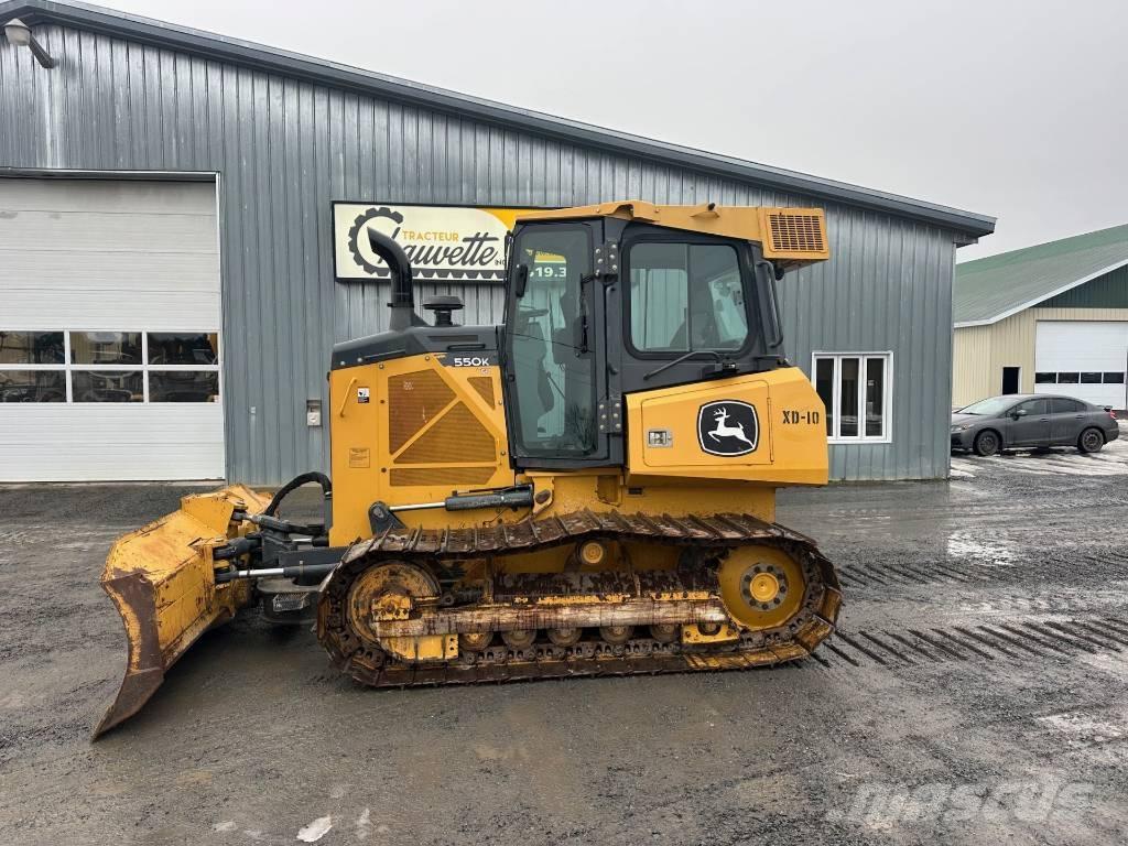 John Deere 550K LGP Pásové dozéry