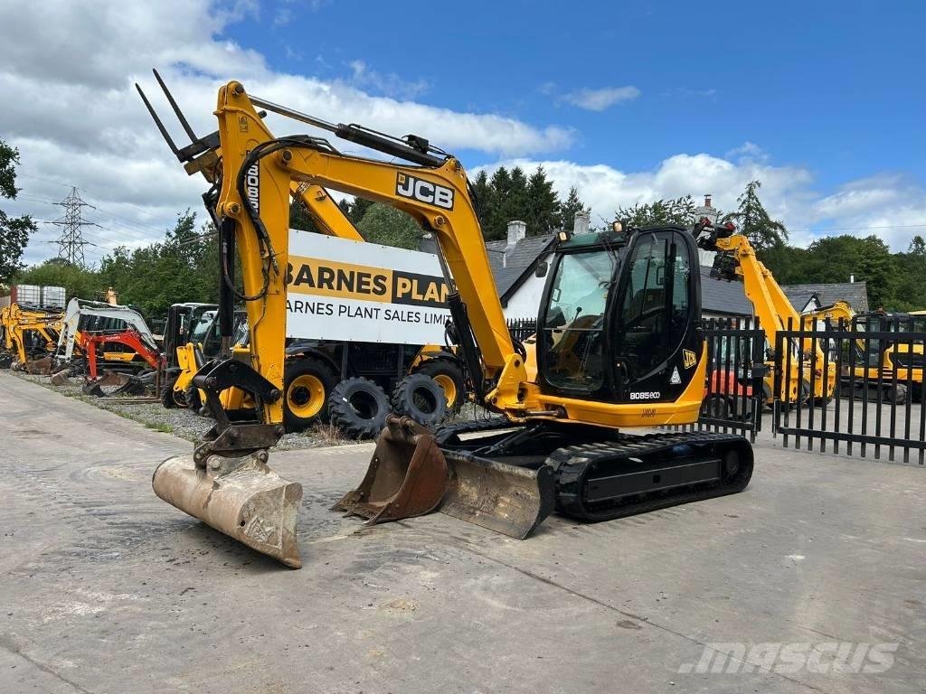 JCB 8085 ZTS Midi rýpadlá 7 t - 12 t