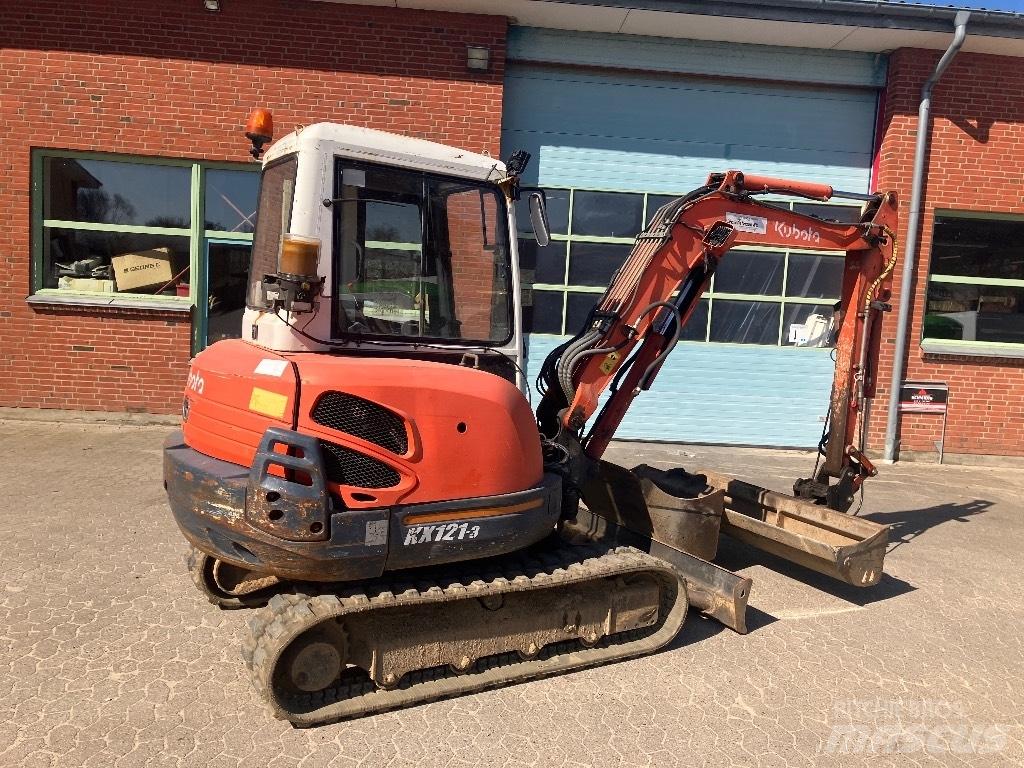Kubota KX121-3 Mini rýpadlá < 7t