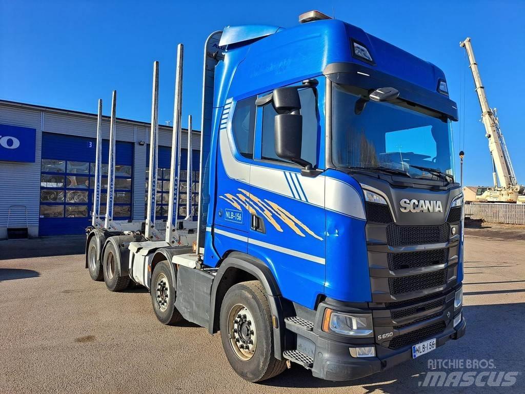 Scania S-serie Nákladné vozidlá na prepravu dreva
