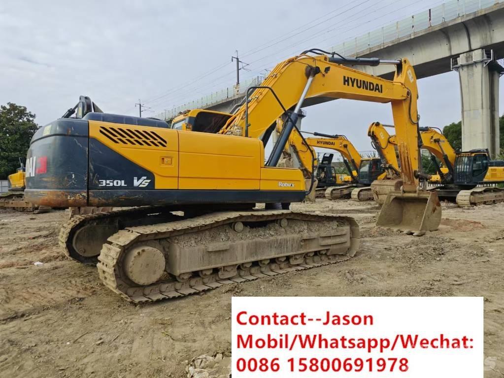 Hyundai R350LVS Pásové rýpadlá