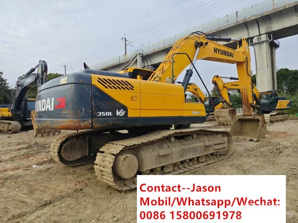Hyundai R350LVS Pásové rýpadlá