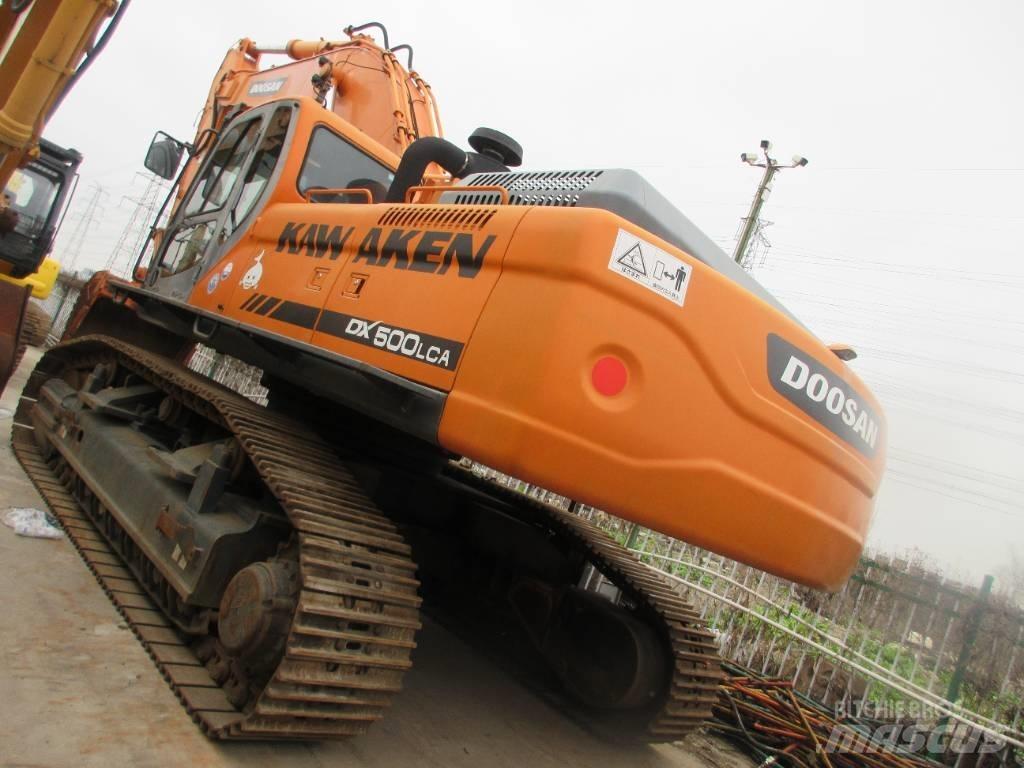 Doosan DX 500 Pásové rýpadlá