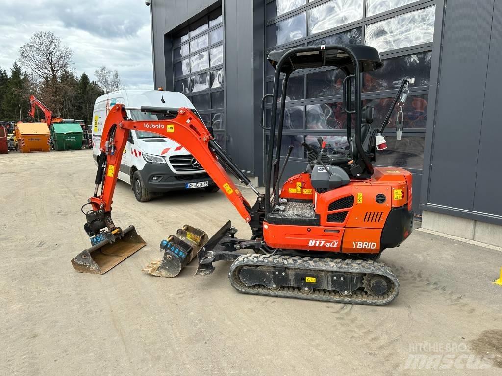 Kubota U 17-3 Mini rýpadlá < 7t