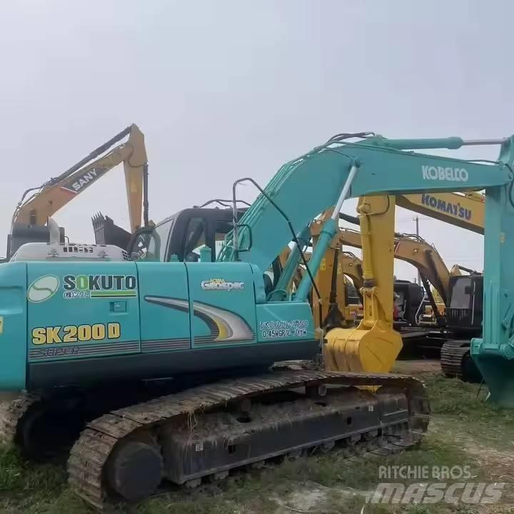 Kobelco SK200D Pásové rýpadlá