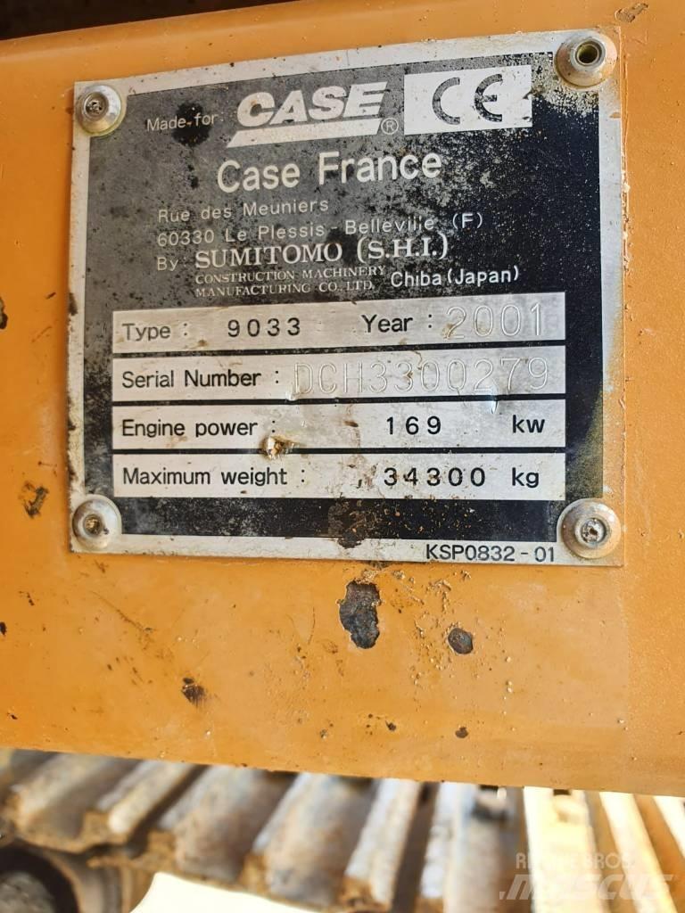 CASE 9033 Pásové rýpadlá