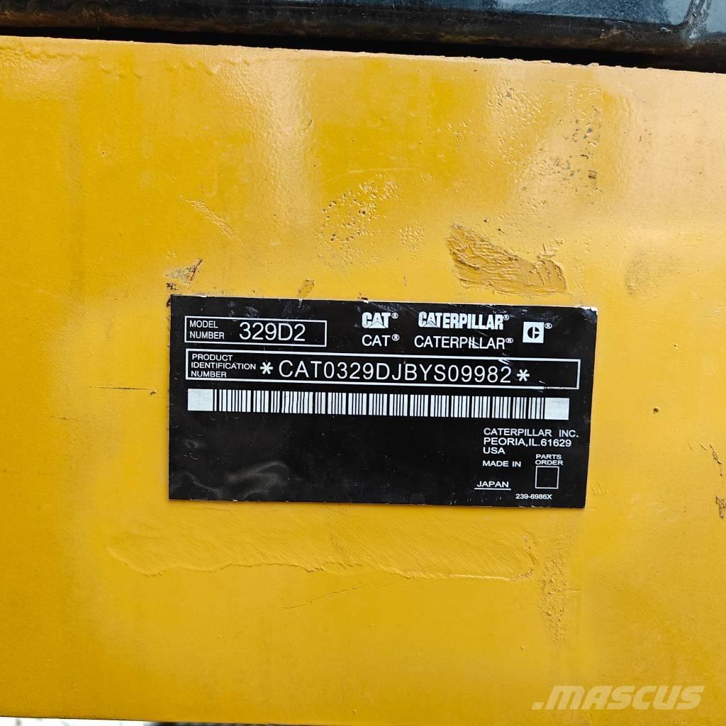 CAT 329 D L Pásové rýpadlá