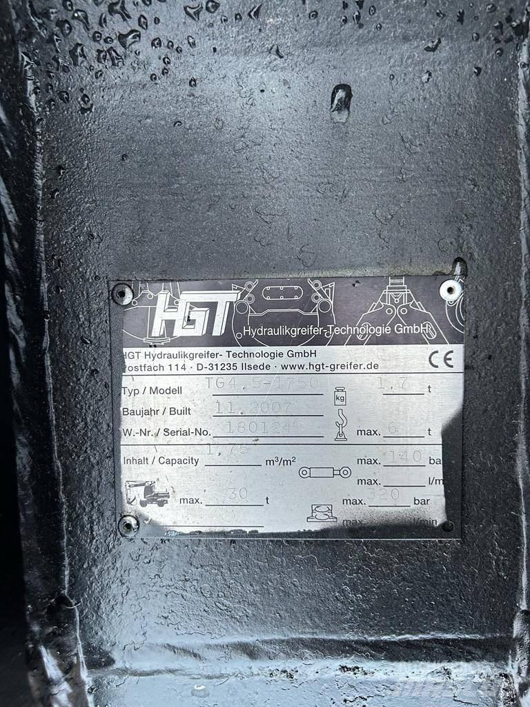 HGT TG4.5 - 1750 Drapáky